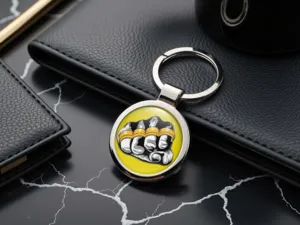 Custom Keyrings Logo Alloy Durable Max